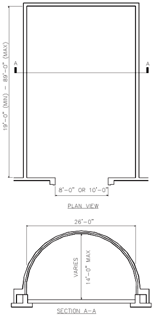 Steel Semi-Circular Arch