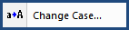 Illustration SI Editor's Toolbar Change Case button
