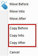 Illustration SI Editor Navigator's Right-Click Copy Commands